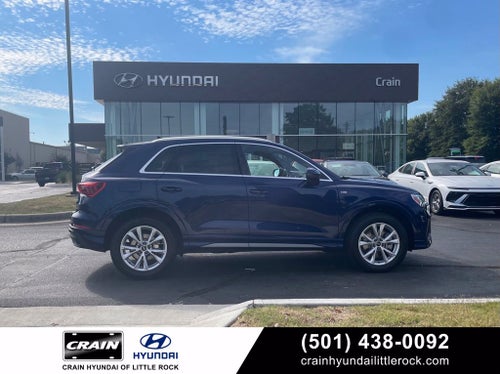 2024 Audi Q3 Premium Plus, One Owner, Navi, Leather, Moonroof S Line quattro