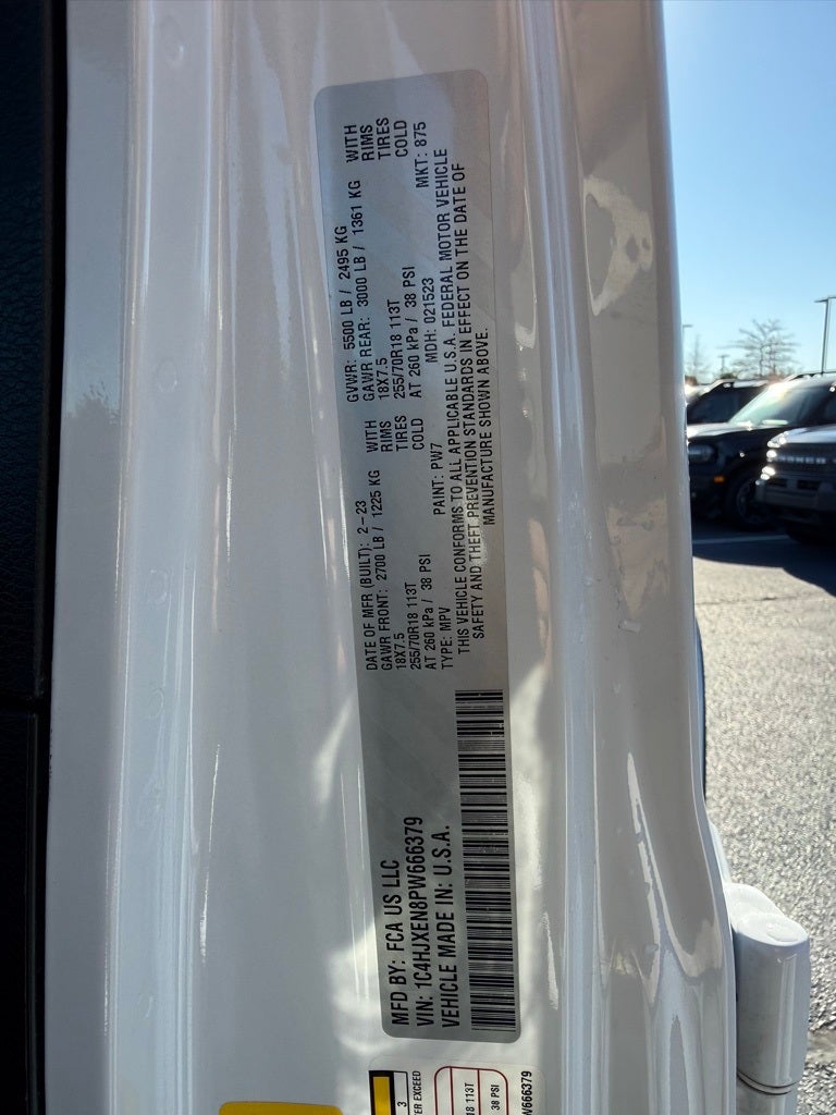 2023 Jeep Wrangler Sahara