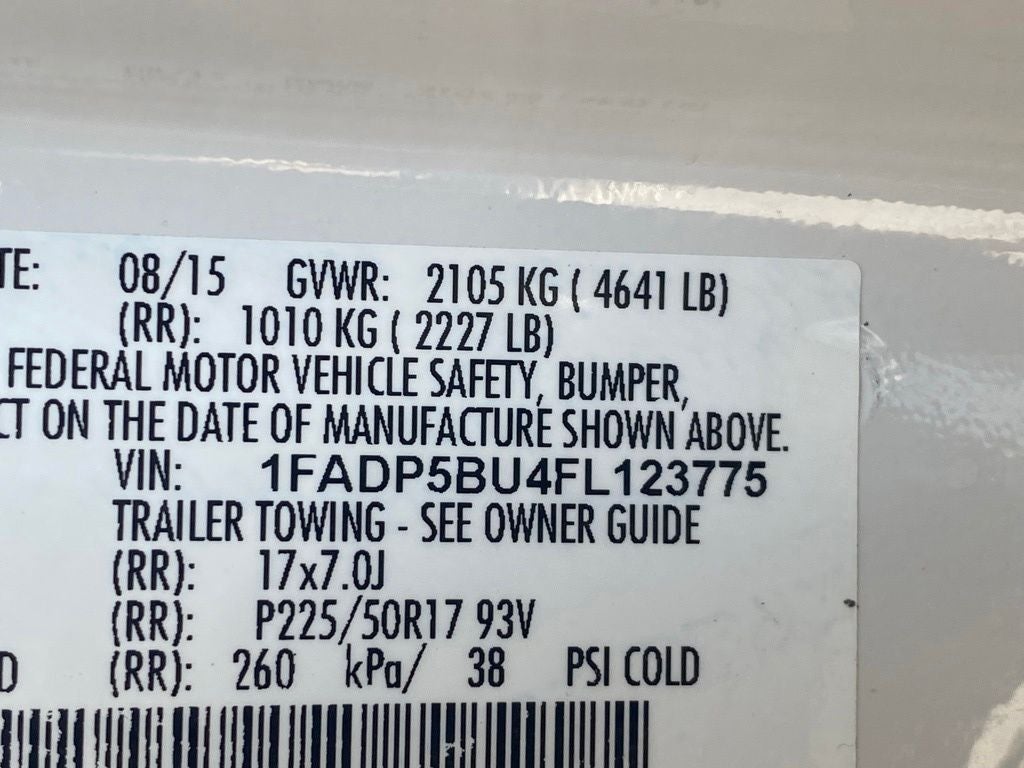 2015 Ford C-Max Hybrid SEL