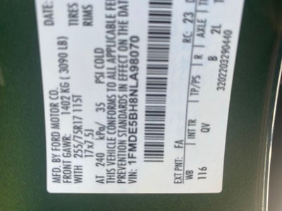 2022 Ford Bronco Big Bend