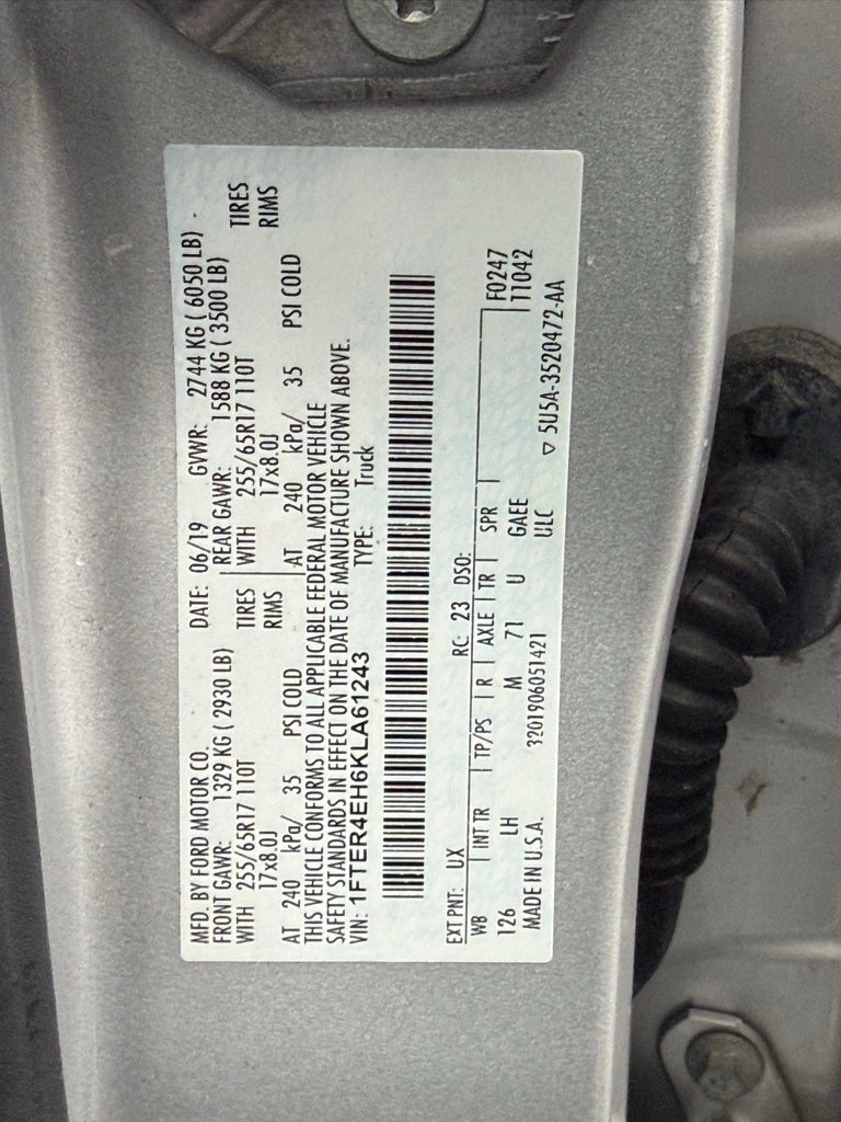 2019 Ford Ranger XLT