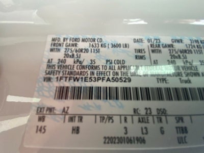 2023 Ford F-150 Lariat