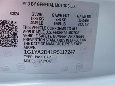 2024 Chevrolet Corvette Stingray 1LT