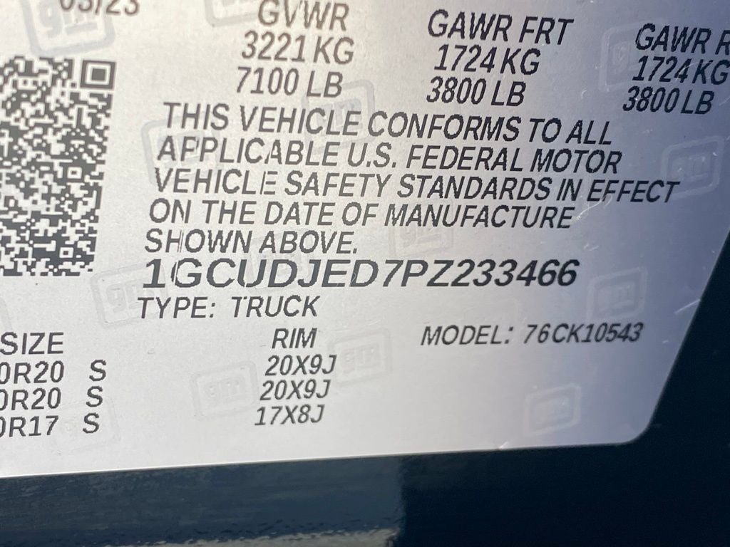 2023 Chevrolet Silverado 1500 High Country