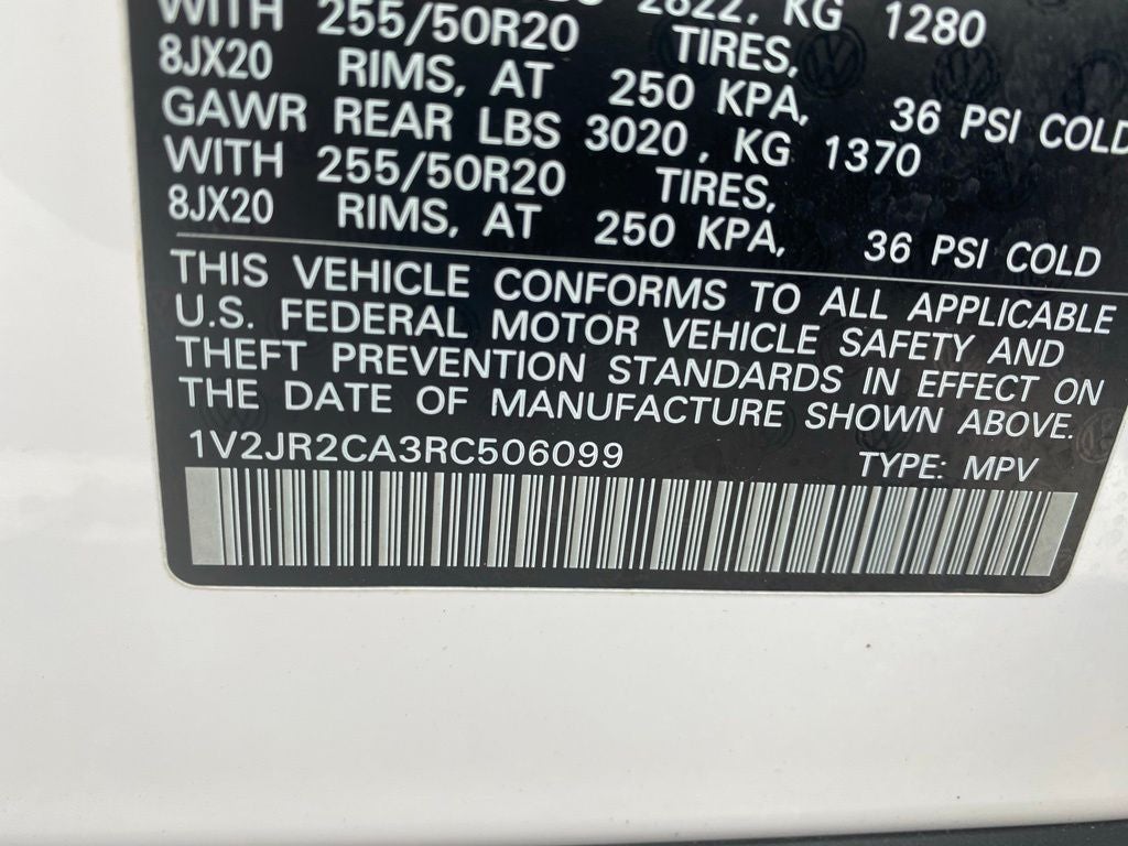 2024 Volkswagen Atlas 2.0T SE w/Technology
