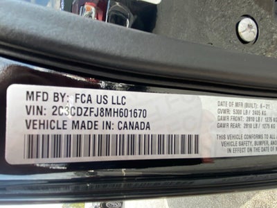 2021 Dodge Challenger R/T Scat Pack Widebody