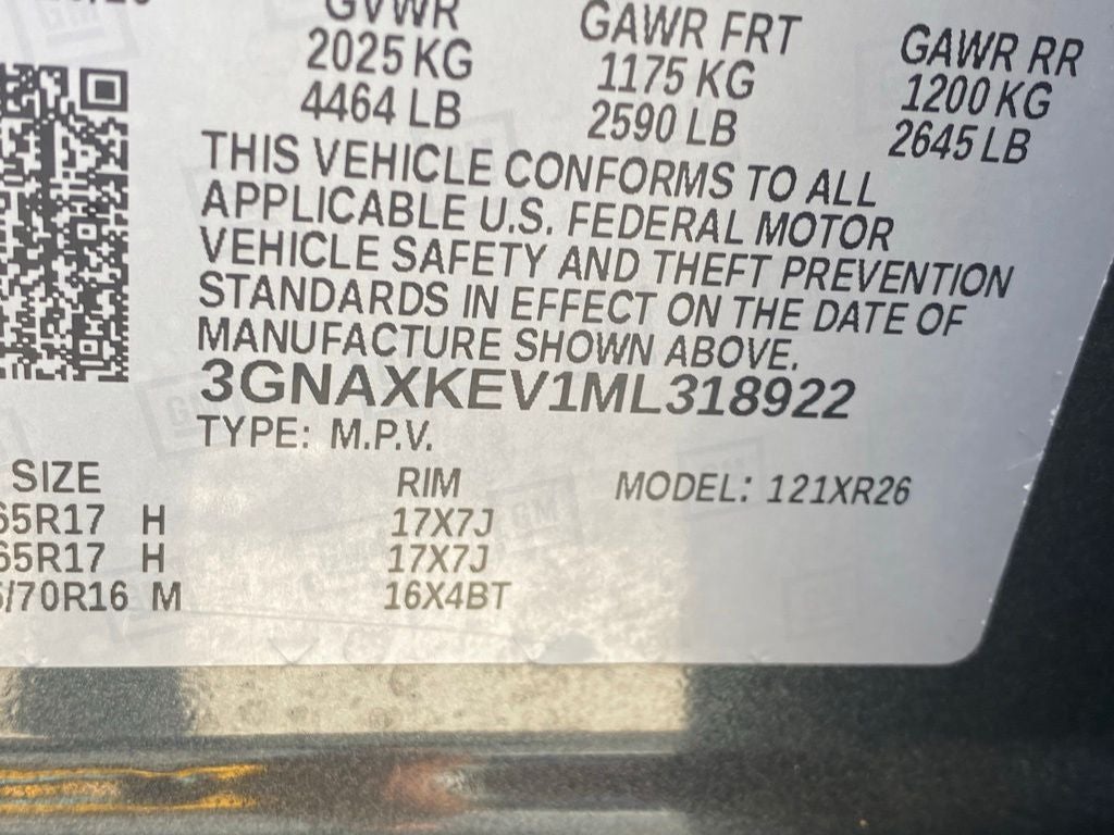 2021 Chevrolet Equinox LT