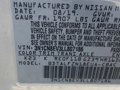 2020 Nissan Versa 1.6 SV