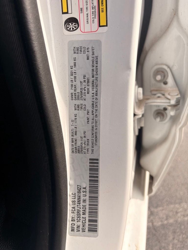 2022 RAM 1500 Laramie