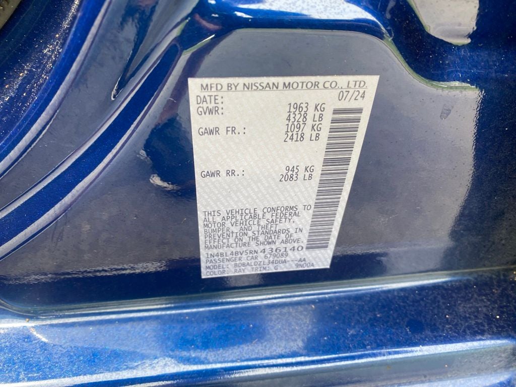 2024 Nissan Altima 2.5 S