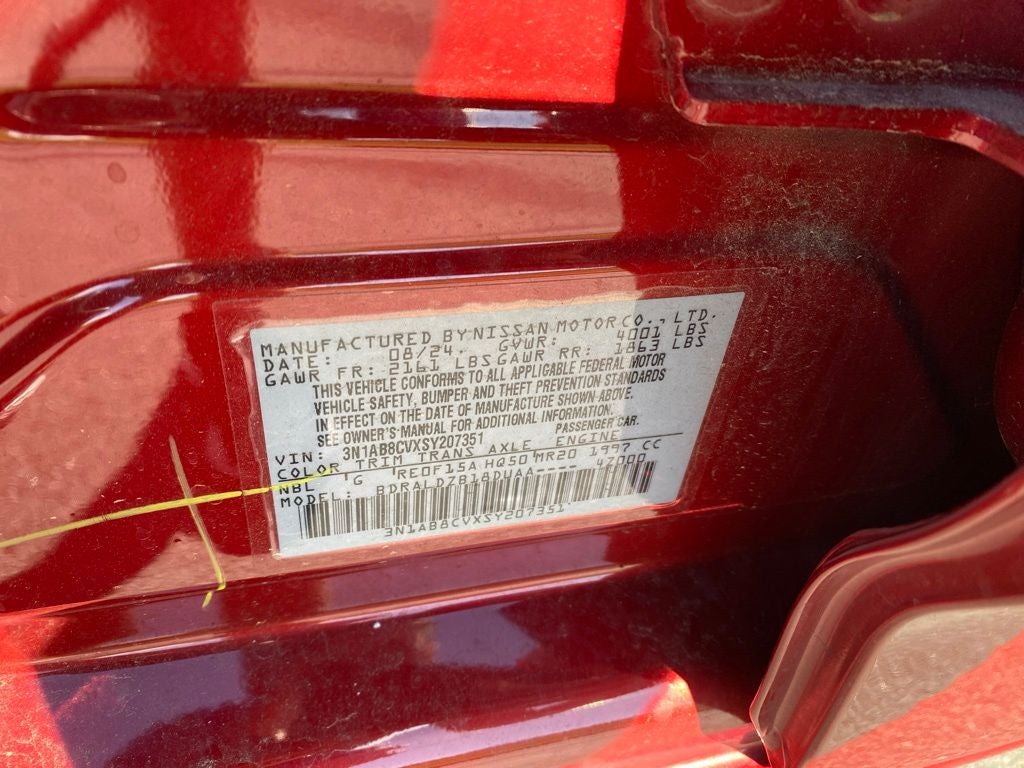 2025 Nissan Sentra SV