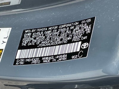 2025 Toyota Prius Limited