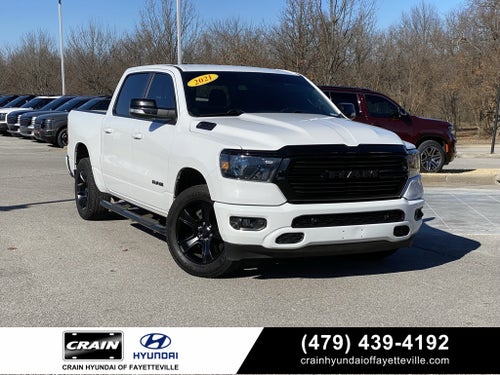 2021 RAM 1500 Big Horn/Lone Star NIGHT EDITION, HEATED SEATS, LOADED