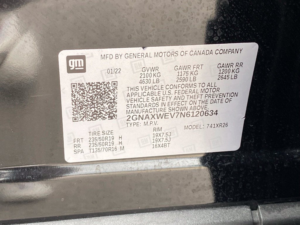 2022 Chevrolet Equinox RS