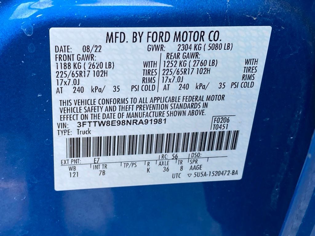 2022 Ford Maverick XLT