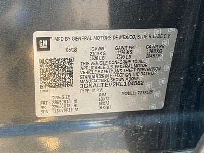 2019 GMC Terrain SLE