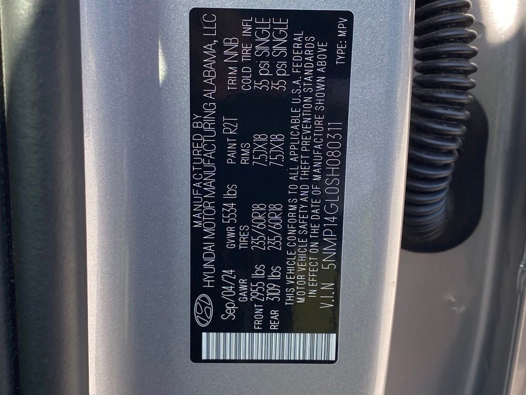 2025 Hyundai Santa Fe SE
