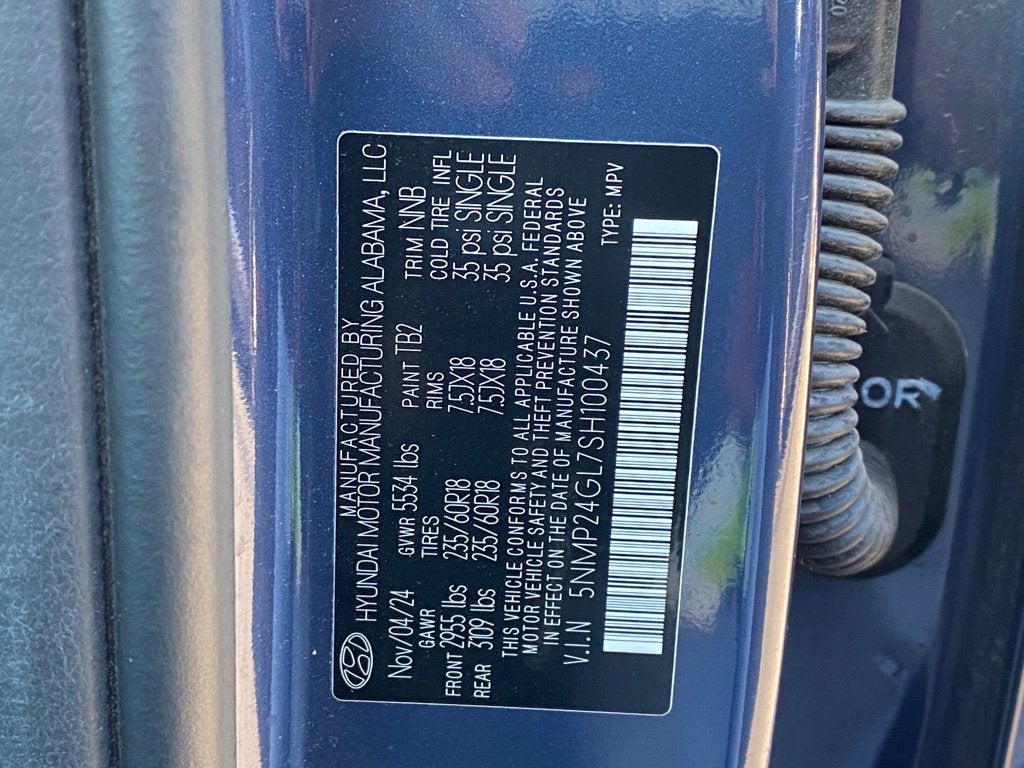 2025 Hyundai Santa Fe SEL