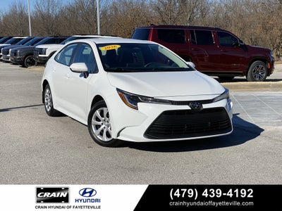 2026 Toyota Corolla LE UNDER 100 MILES!