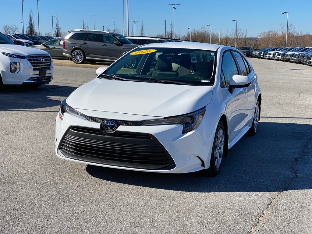 2026 Toyota Corolla LE UNDER 100 MILES!