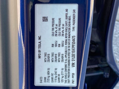 2023 Tesla Model 3 Base