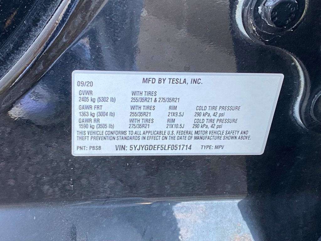 2020 Tesla Model Y Performance