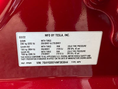 2022 Tesla Model Y Performance