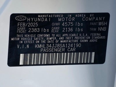 2025 Hyundai Sonata Hybrid SEL