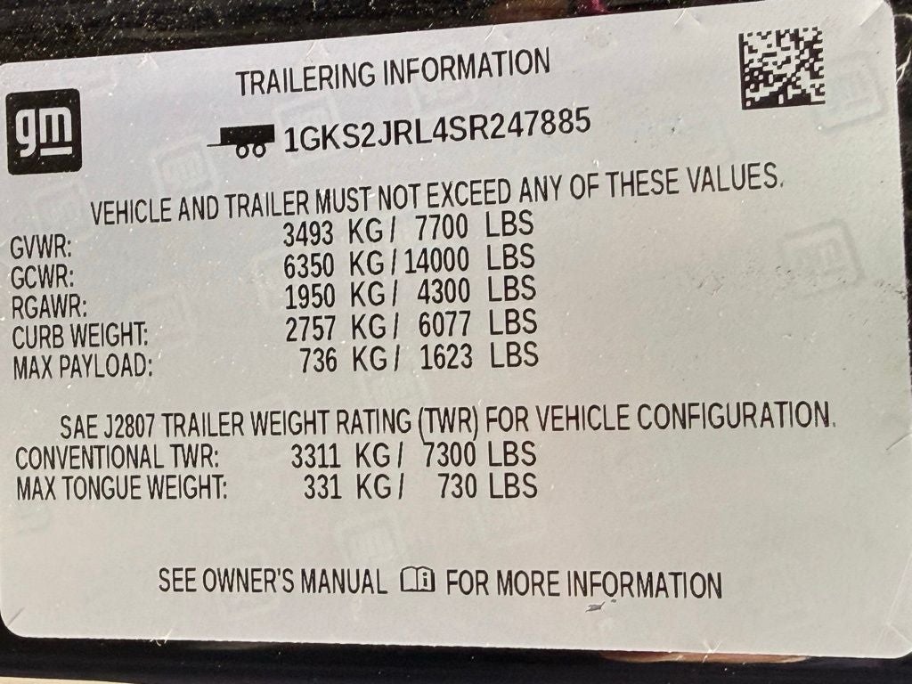 2025 GMC Yukon XL Denali HEADS UP DISPLAY