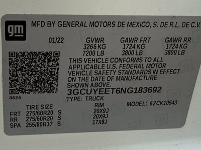 2022 Chevrolet Silverado 1500 LTD RST - 4WD / LIFTED!