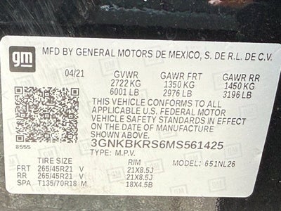 2021 Chevrolet Blazer RS - AWD / PANORAMIC SUNROOF / ONE OWNER