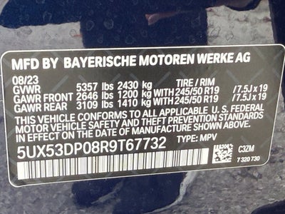 2024 BMW X3 xDrive30i - AWD / PANORAMIC SUNROOF / CLEAN CARFAX