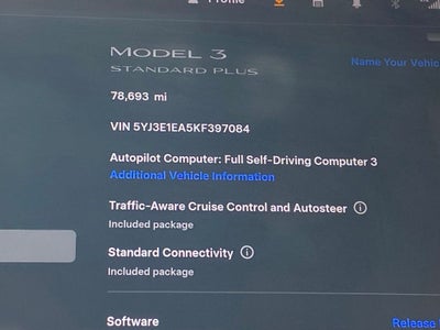 2019 Tesla Model 3 Standard
