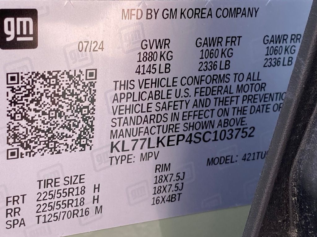 2025 Chevrolet Trax ACTIV