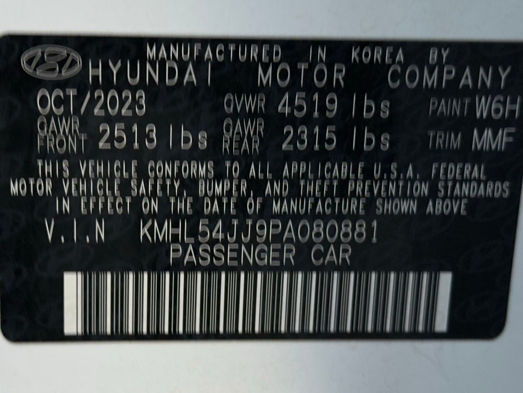 2023 Hyundai Sonata Hybrid Limited