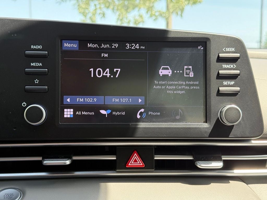 2023 Hyundai Elantra Hybrid Blue
