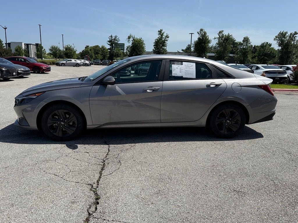 2023 Hyundai Elantra Hybrid Blue