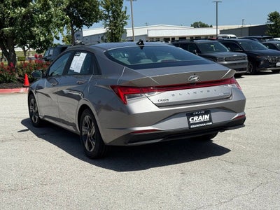 2023 Hyundai Elantra Hybrid Blue