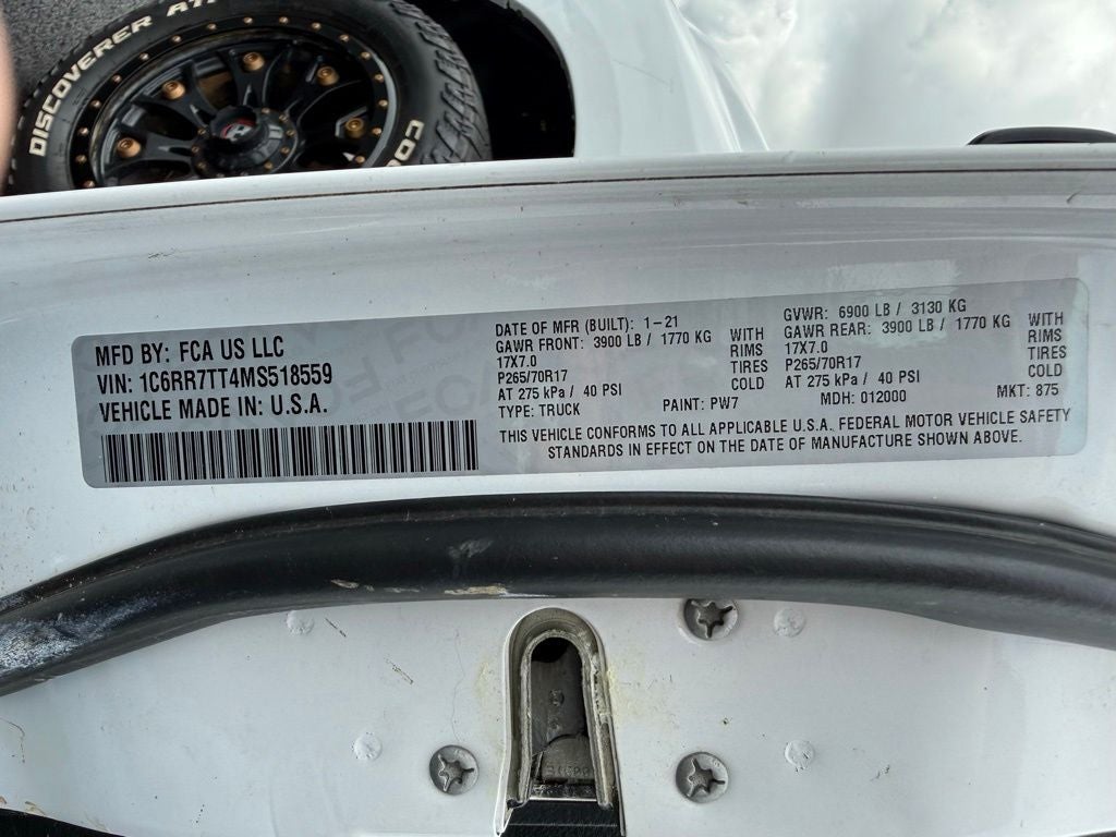 2021 RAM 1500 Classic SLT