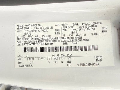 2019 Ford F-250SD XLT XLT VALUE PACKAGE, FX4