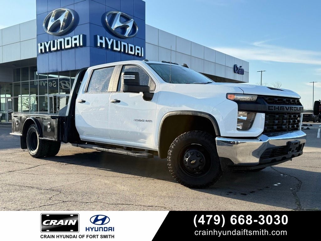 2022 Chevrolet Silverado 3500HD Work Truck flat bed