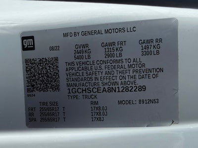 2022 Chevrolet Colorado LT