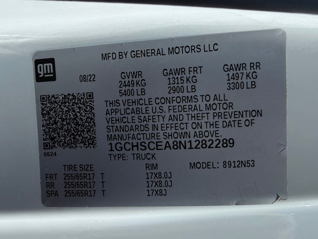 2022 Chevrolet Colorado LT