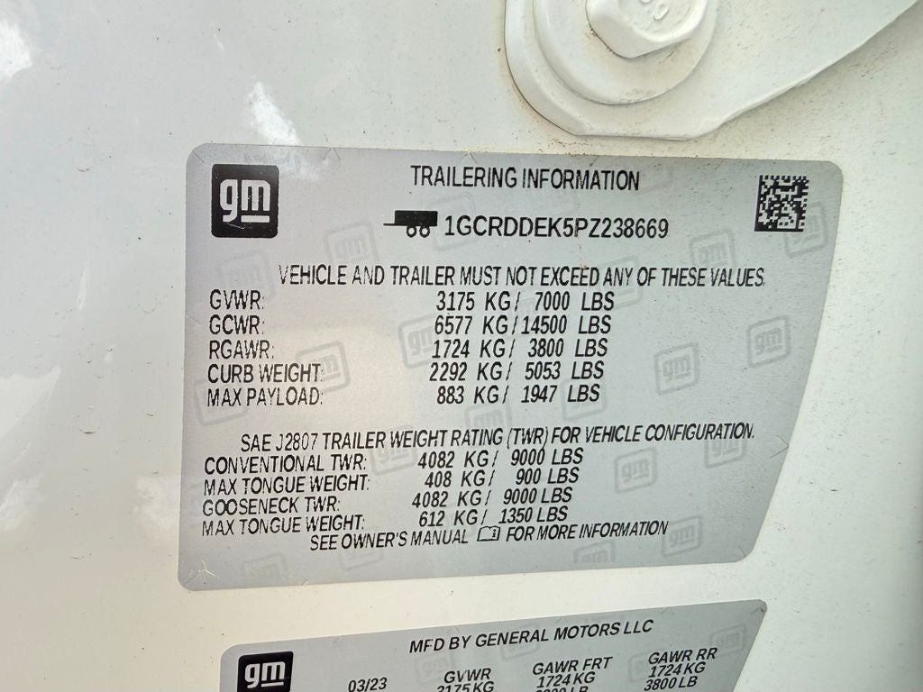 2023 Chevrolet Silverado 1500 LT