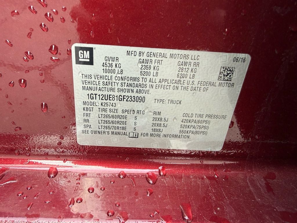 2016 GMC Sierra 2500HD Denali