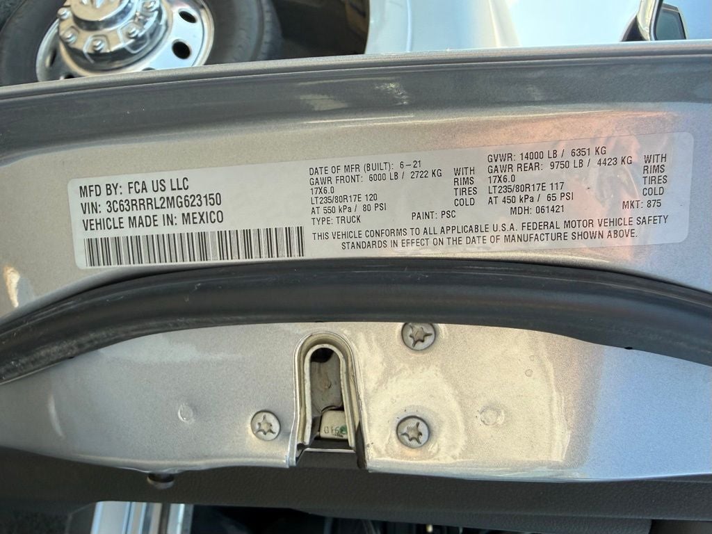 2021 RAM 3500 Limited