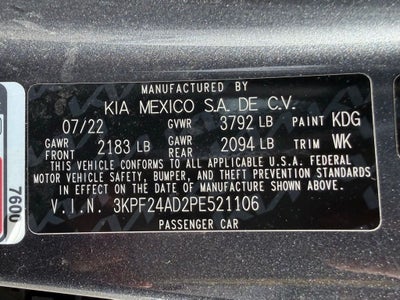 2023 Kia Forte LX