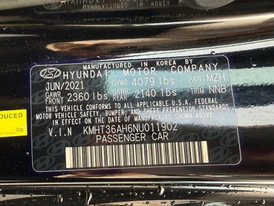 2022 Hyundai Veloster N Base