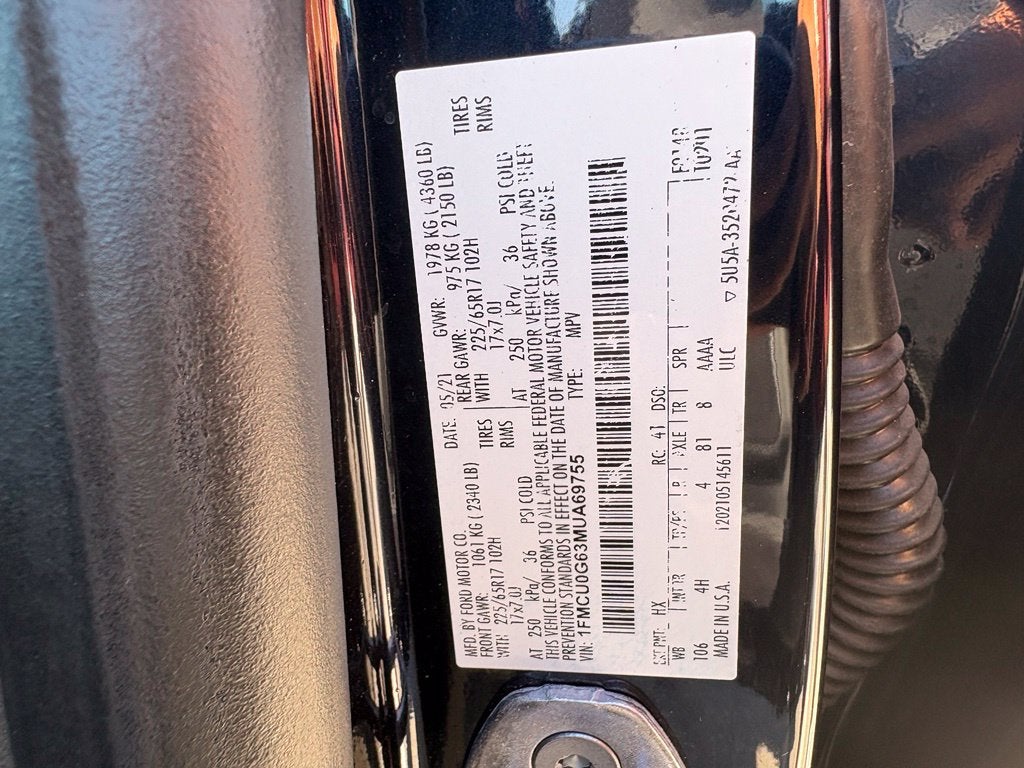2021 Ford Escape SE