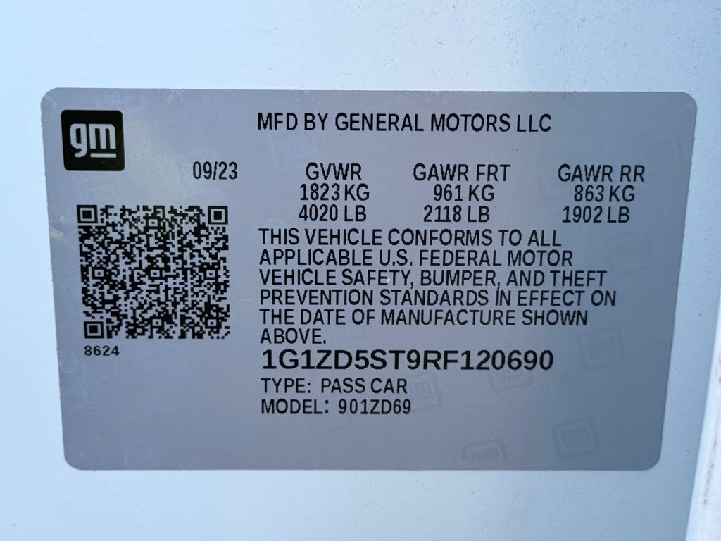 2024 Chevrolet Malibu LT 1LT